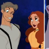 El artista lo ve de esta manera: los ilustradores han ideado cómo se verían los personajes de dibujos animados, siendo personas