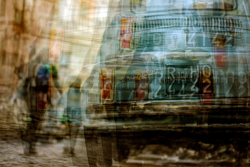 El bullicio de la metrópoli en fotos abstractas del italiano Alessio Trerotoli