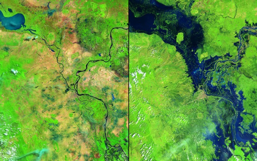 El Cambio Climático Global en las fotos de la NASA: Antes y Después