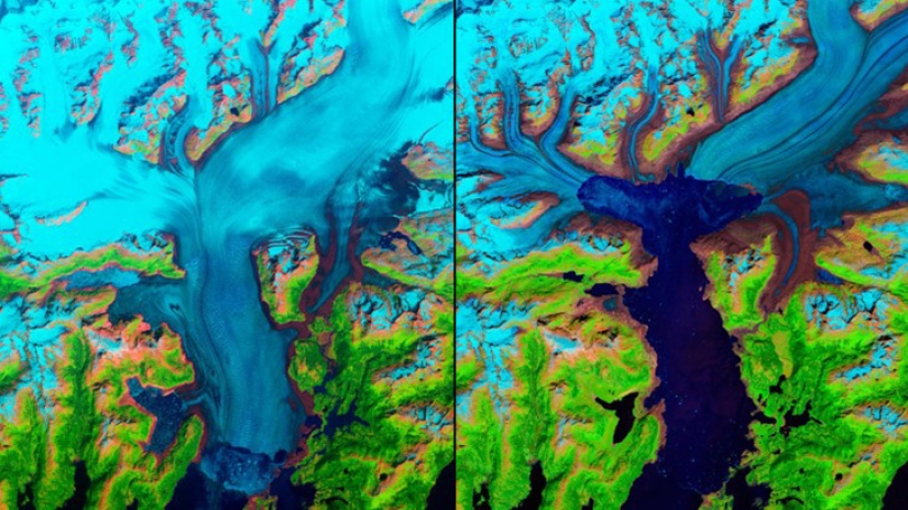 El Cambio Climático Global en las fotos de la NASA: Antes y Después