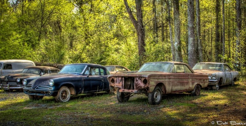 El cementerio de coches viejos más grande del mundo