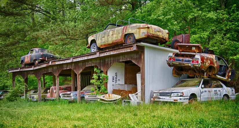 El cementerio de coches viejos más grande del mundo