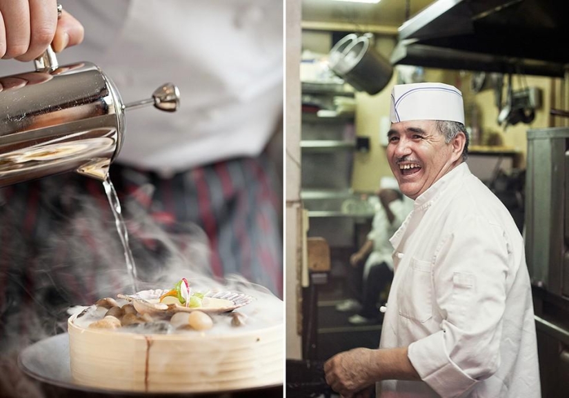 El cocinero y su trabajo