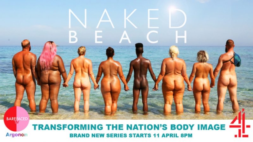 El cuerpo desnudo es algo útil: modelos con formas curvas participan en un nuevo reality show británico