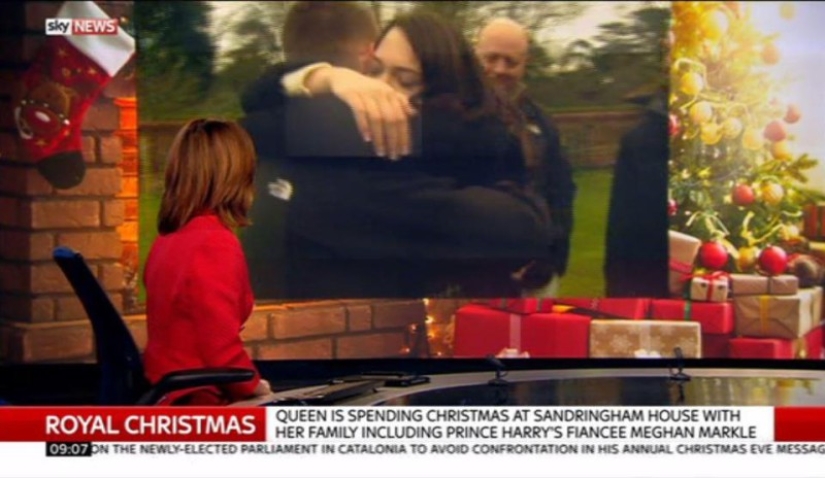 El estadounidense aprovechó la transmisión en vivo de la familia real para proponerle matrimonio a la niña