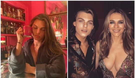 El hijo de Elizabeth Hurley, Damian, se ve obligado a celebrar su cumpleaños número 18 en aislamiento