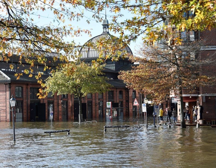 El huracán "Gervart" que arrasó Europa se cobró la vida de seis personas