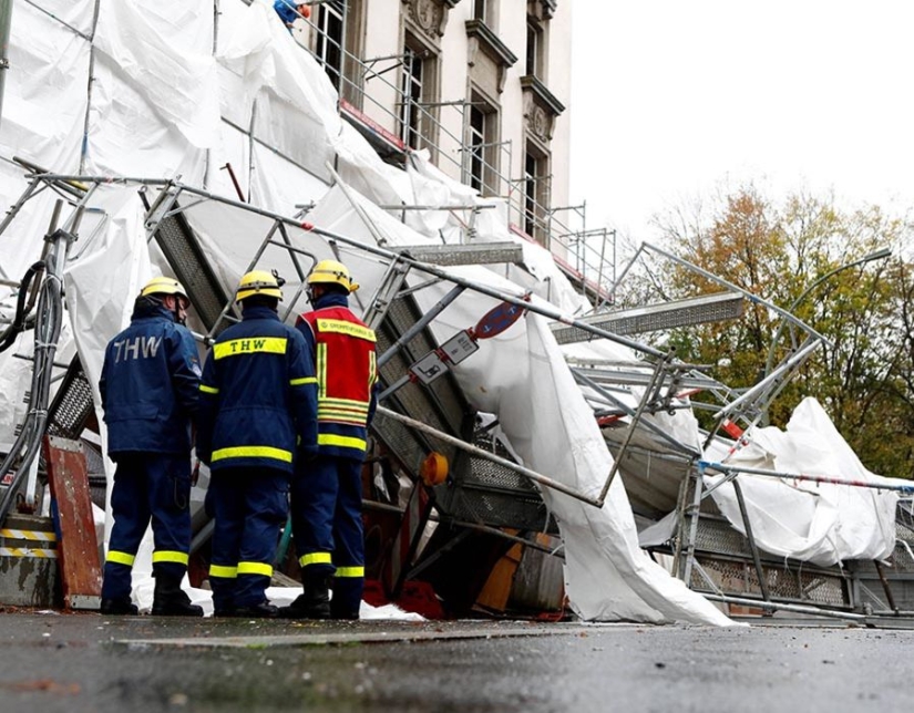El huracán "Gervart" que arrasó Europa se cobró la vida de seis personas