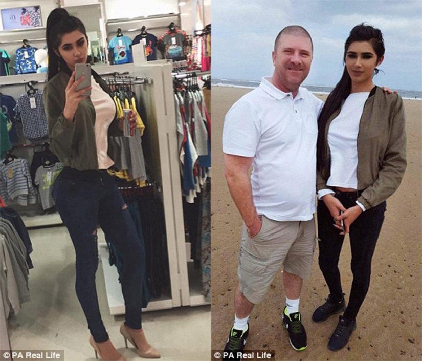 El niño se fue de vacaciones, y regresó como una niña similar a Kim Kardashian