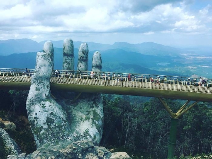 El nuevo puente de Vietnam se convertirá en la octava maravilla del mundo