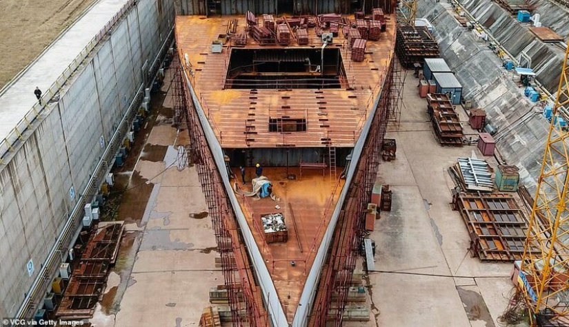 El nuevo Titanic de fabricación china se lanzará en 3 años