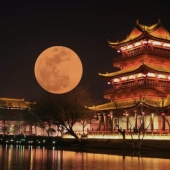 El plan chino de copiar la luna para iluminar las ciudades nocturnas