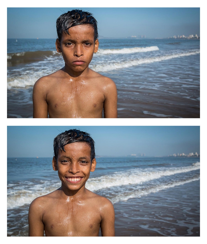 El poder de una sonrisa: fotos que te harán mirar a los extraños de manera diferente