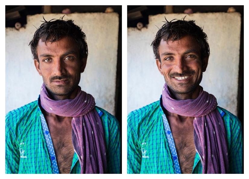 El poder de una sonrisa: fotos que te harán mirar a los extraños de manera diferente