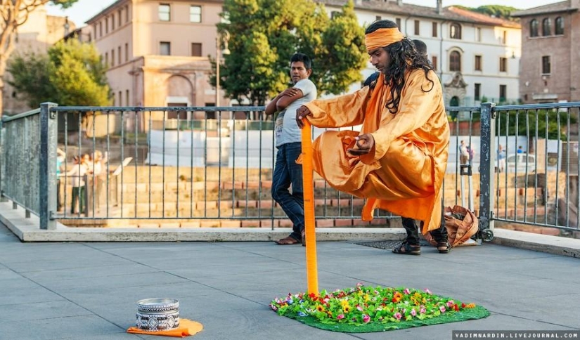 El secreto de la levitación de los yoguis callejeros