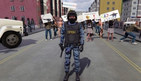 El simulador de policía antidisturbios se ha convertido en la novedad de juego más discutida