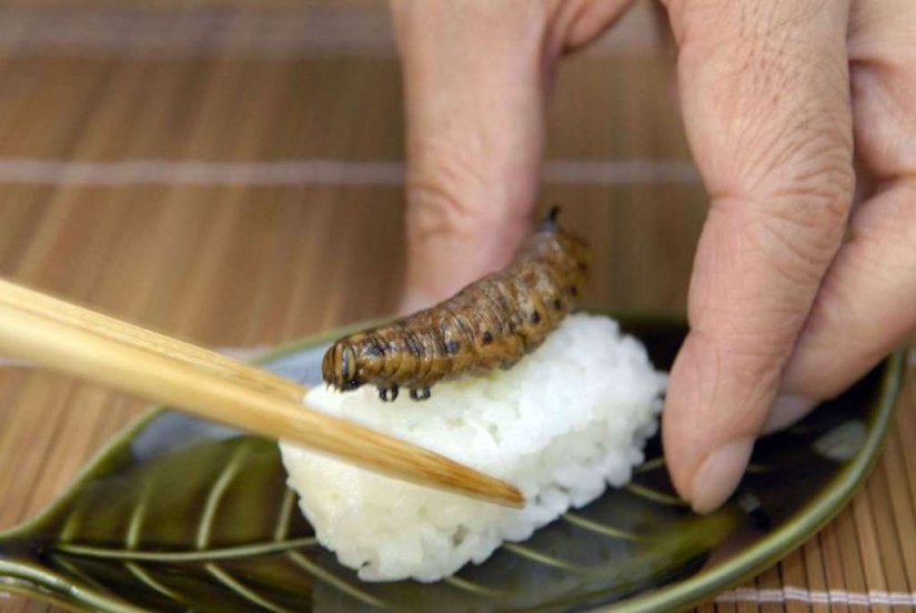 El sushi más exótico del mundo.
