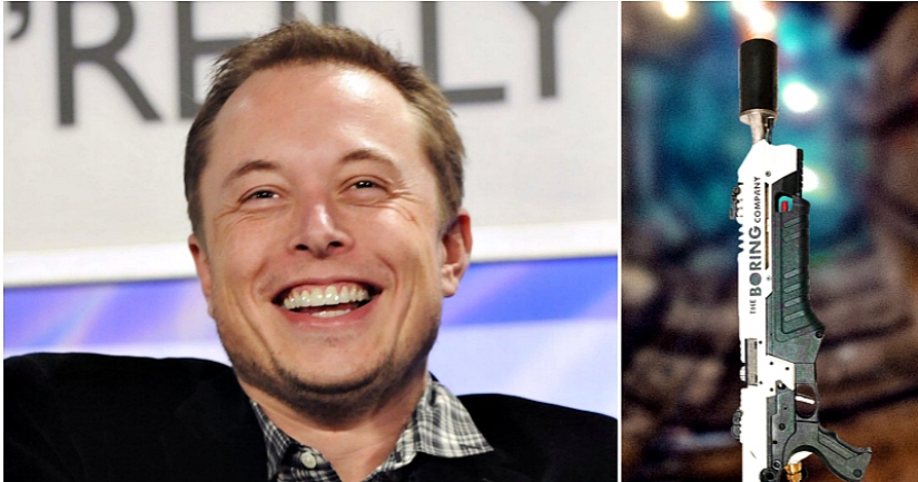 Elon Musk presentó un lanzallamas en caso de un apocalipsis zombie