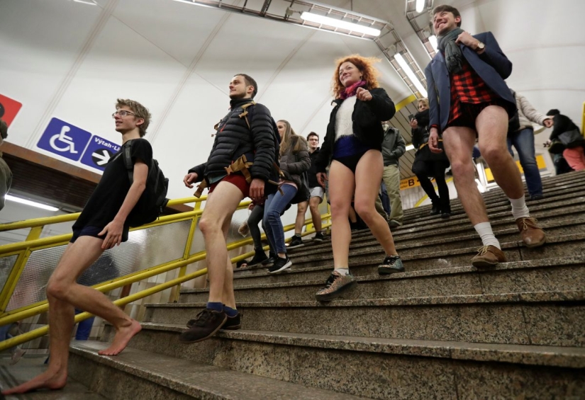 En el metro sin pantalones-2018: un flash mob global barrió el mundo