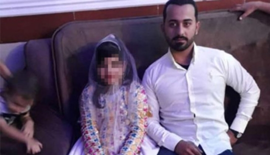 En Irán, las autoridades interrumpieron la boda de una novia de 9 años y un novio de 28