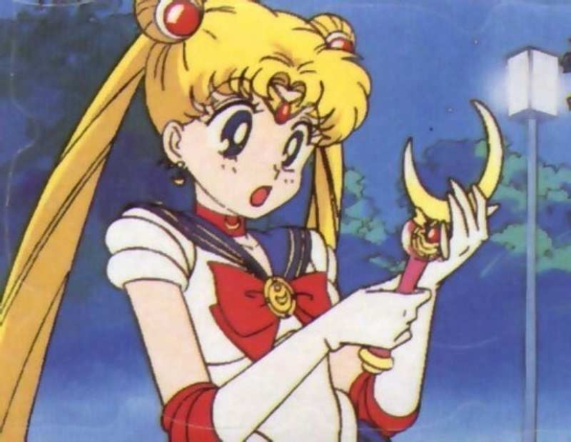 En Taiwán, se emitió un boleto de viaje en forma de varita mágica de la hechicera Sailor Moon