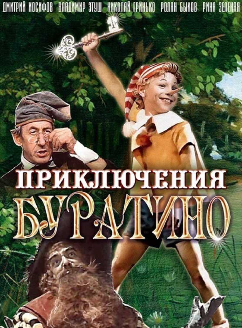 "Encontré un niño para el papel de Pinocho en el paso subterráneo de Minsk": cómo se filmó el cuento de hadas "Las aventuras de Pinocho"
