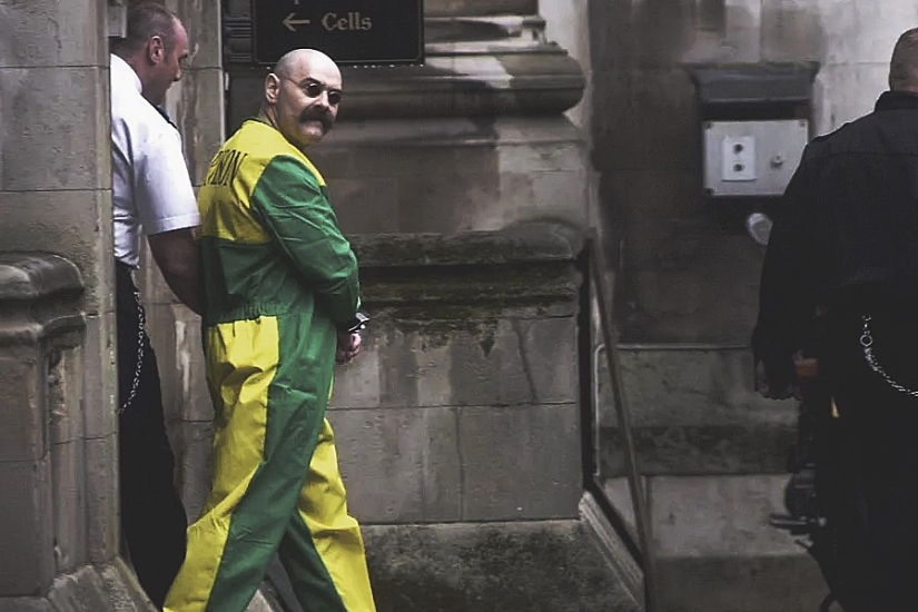 Entertainer Charles Bronson is Britain's most aggressive prisoner
