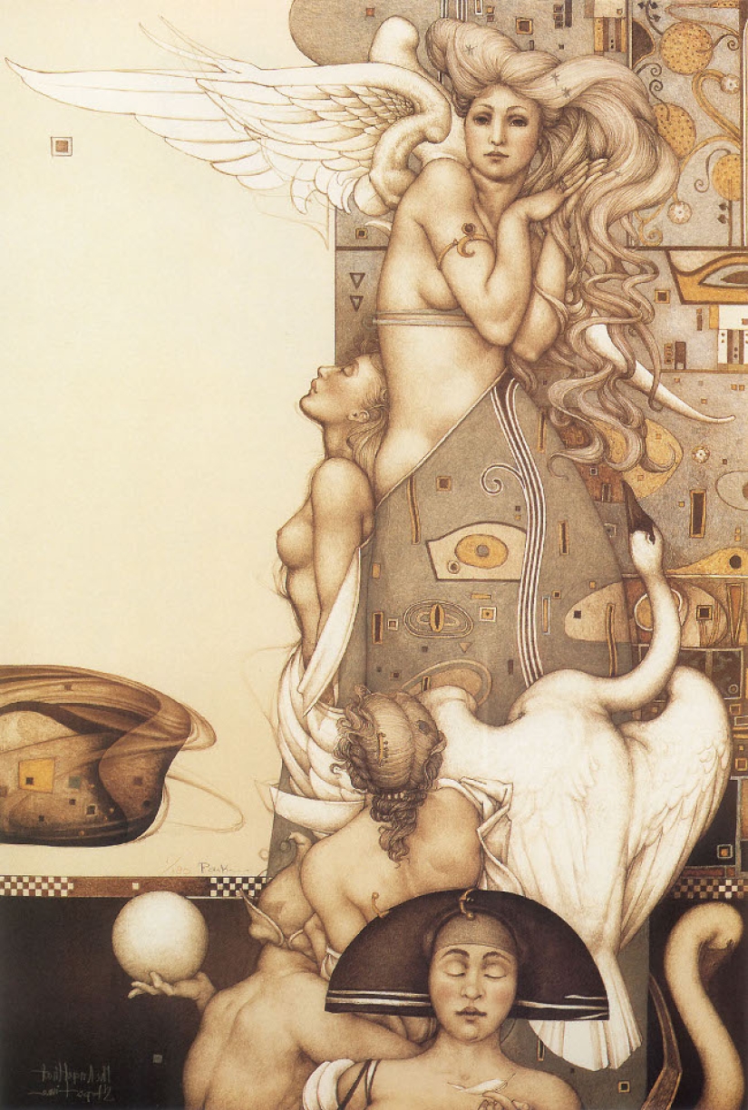 Erotismo esotérico en las pinturas de Michael Parkes