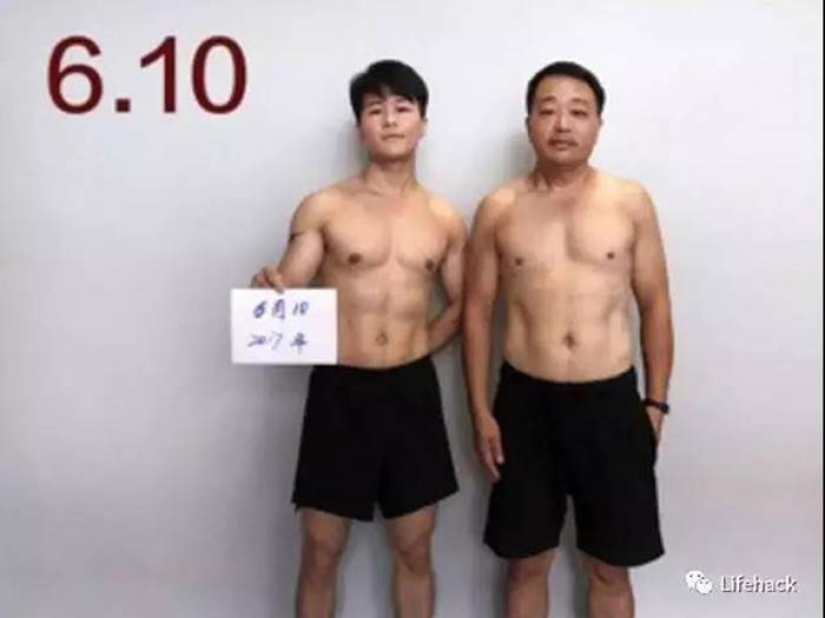 Es divertido perder peso juntos: cómo 6 meses de deportes han cambiado a una familia de China
