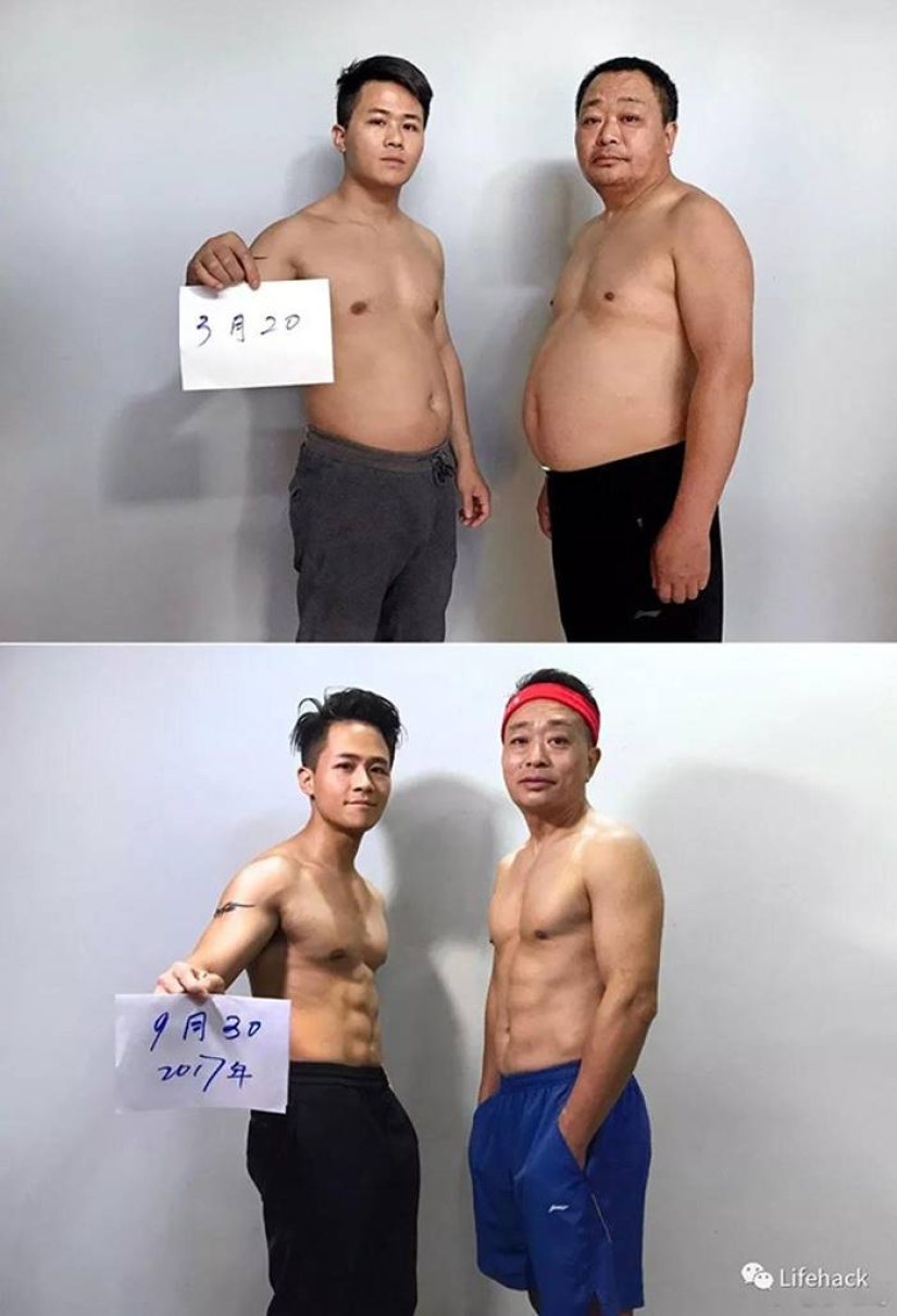 Es divertido perder peso juntos: cómo 6 meses de deportes han cambiado a una familia de China