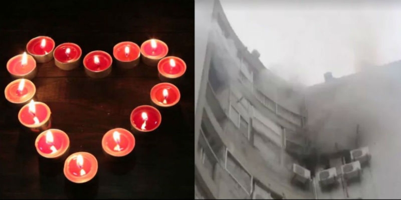 Esperamos que ella haya dicho que sí: un hombre chino incendió un hotel tratando de proponerle matrimonio a la luz de las velas