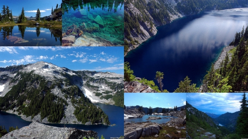 Estados Unidos: Lagos y cascadas del Valle del río Foss