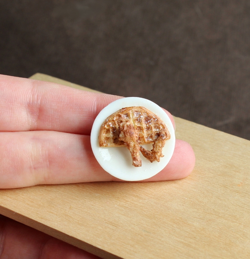 Estas mini esculturas de arcilla se parecen tanto a comida real que se te hace la boca agua