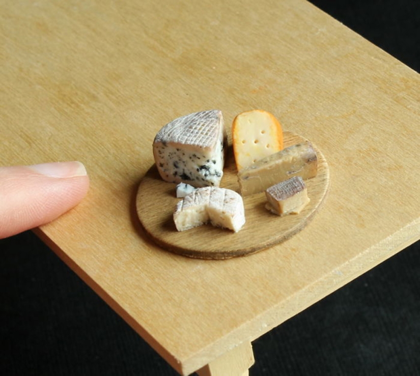 Estas mini esculturas de arcilla se parecen tanto a comida real que se te hace la boca agua