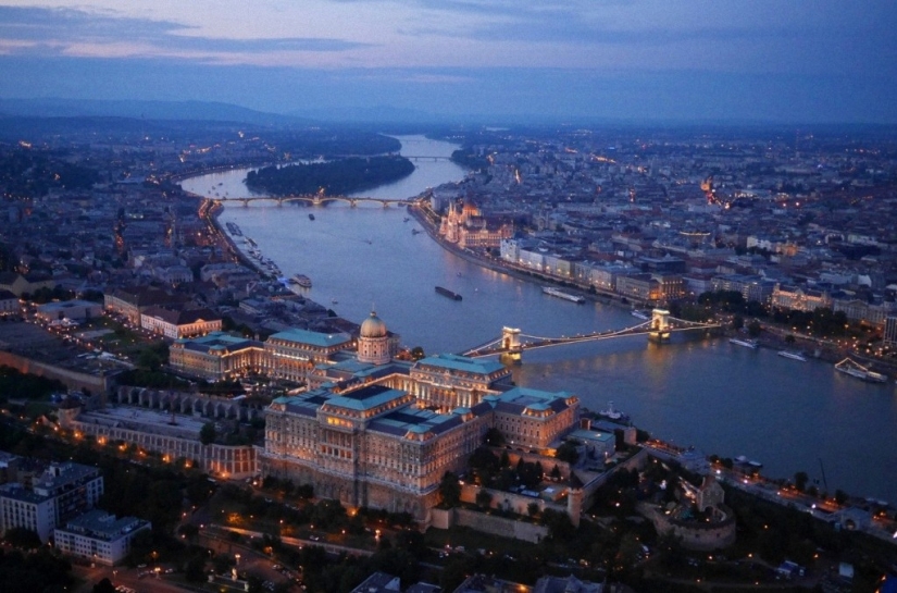 Europe from a bird's eye view