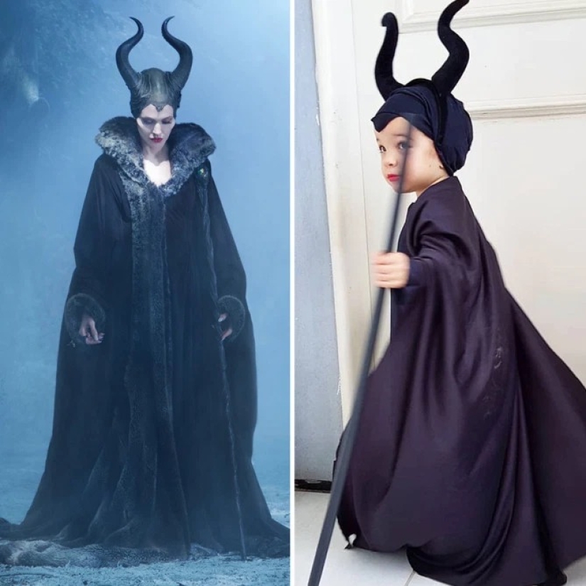 Exactly: a 4-year—old Brazilian woman is a real cosplay star