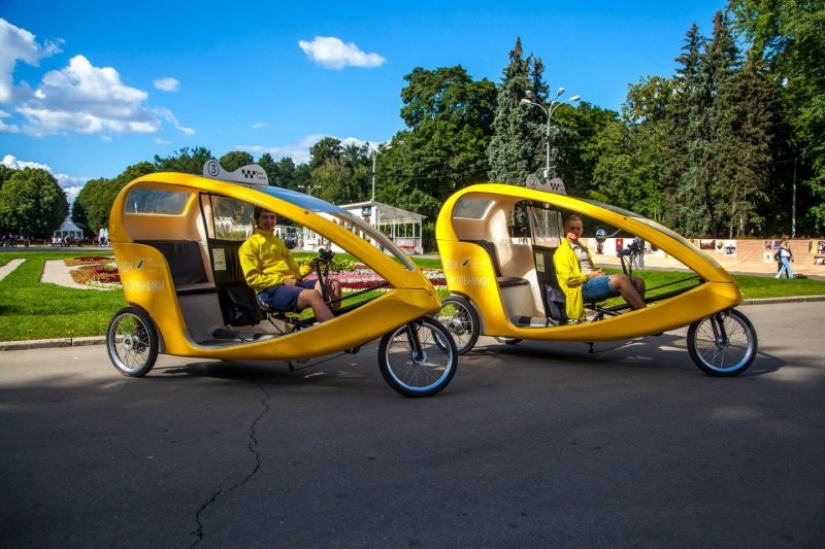 Examples of the most unusual taxis: 10 photos