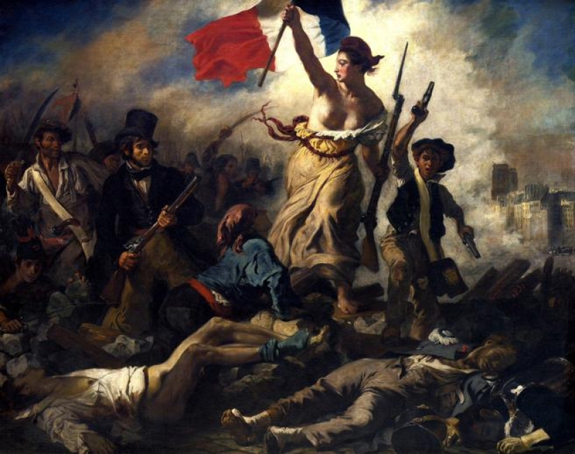 Facebook blocked Delacroix's painting for bare breasts