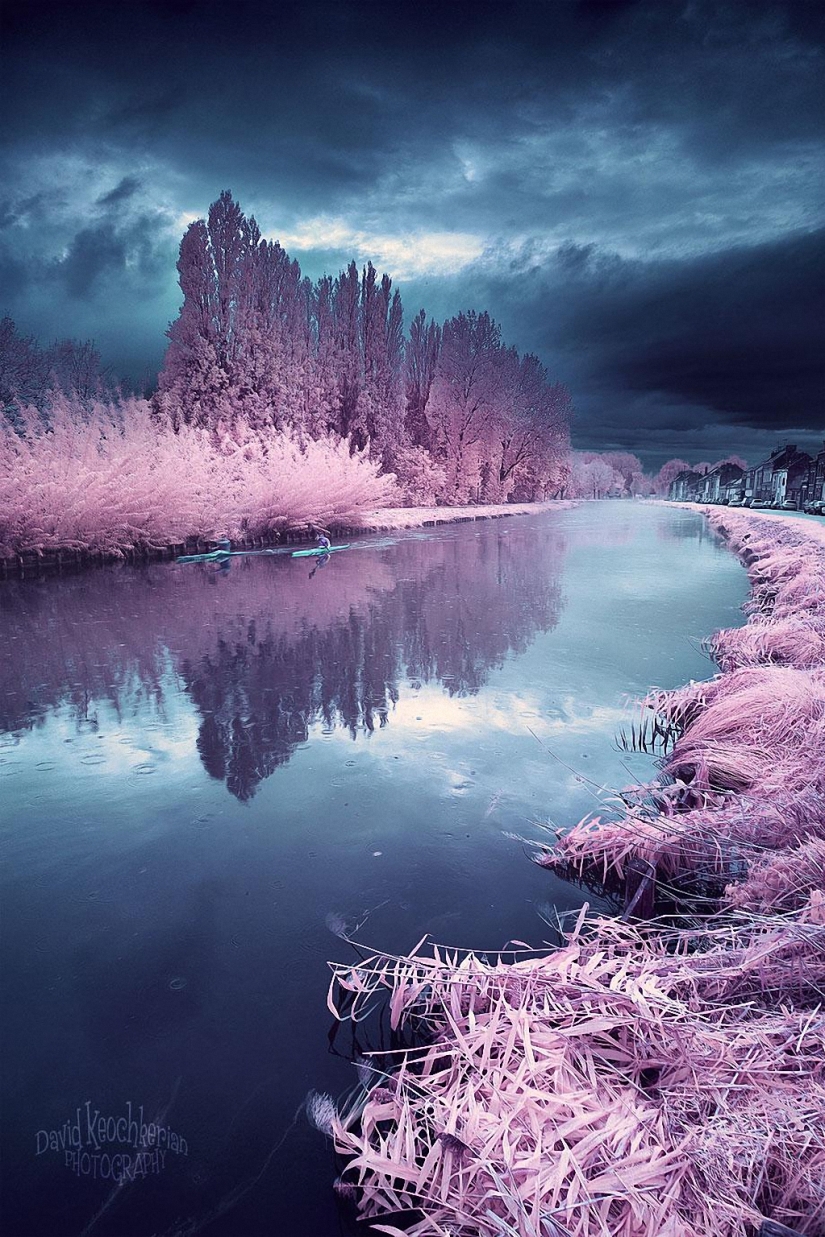 Fairy tale world in infrared light
