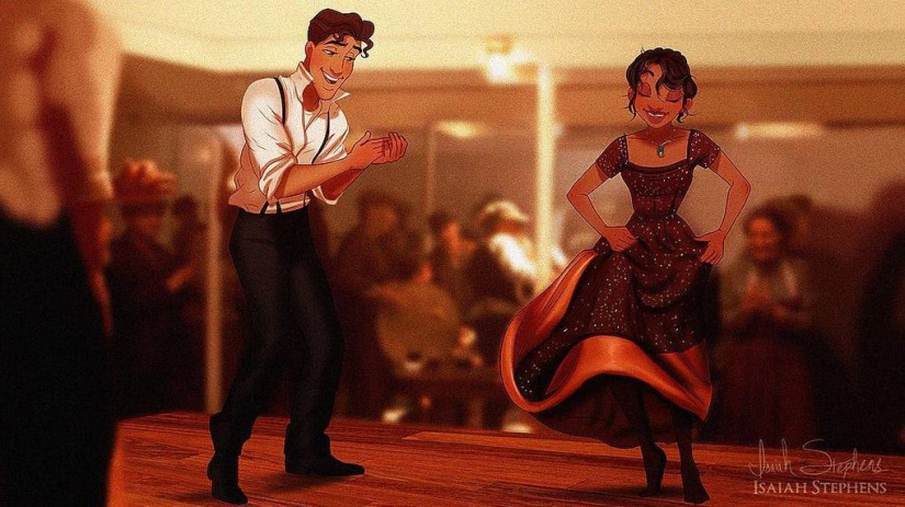 Fantasías artísticas: cómo se verían los personajes de Disney en el Titanic