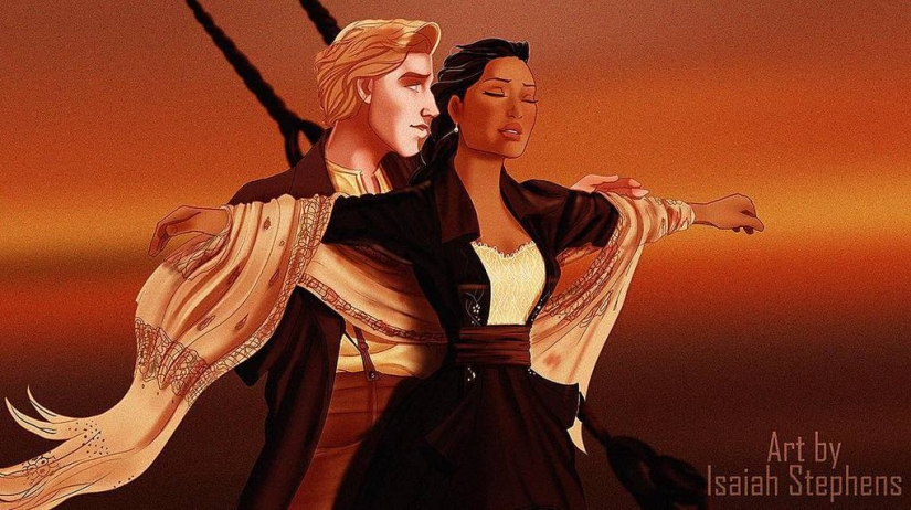 Fantasías artísticas: cómo se verían los personajes de Disney en el Titanic