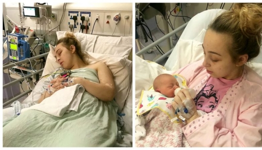 Fell asleep as a girl — woke up as a mom: an 18-year-old student gave birth to a healthy baby while in a coma