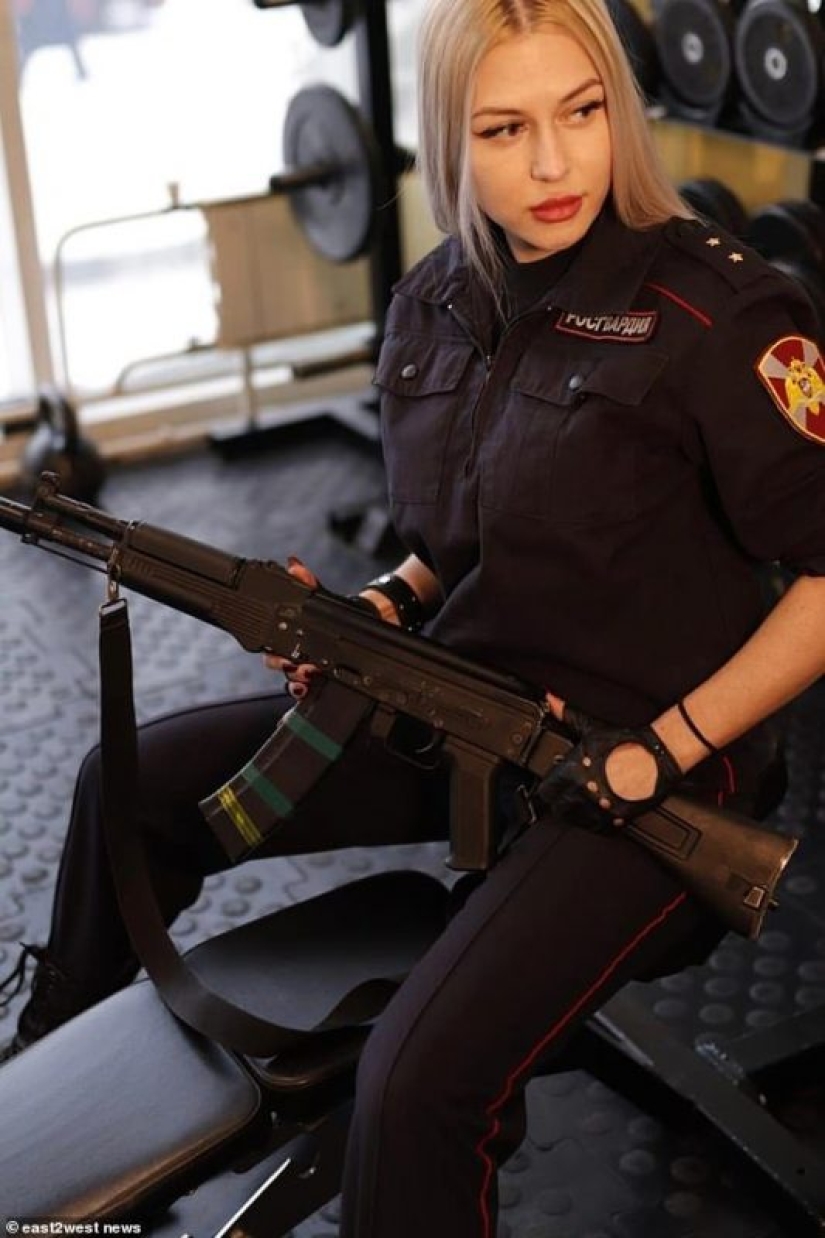 Finalist of the contest "Beauty of Regardie" and other beauties in uniform