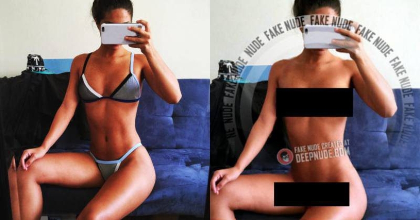 Finally, neural networks came in handy: the DeepNude application "undresses" girls in photos