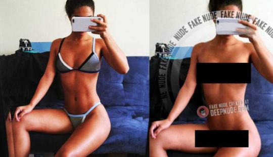 Finally, neural networks came in handy: the DeepNude application "undresses" girls in photos