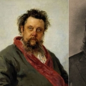 Find 10 differences: Repin's contemporaries in his portraits and in life