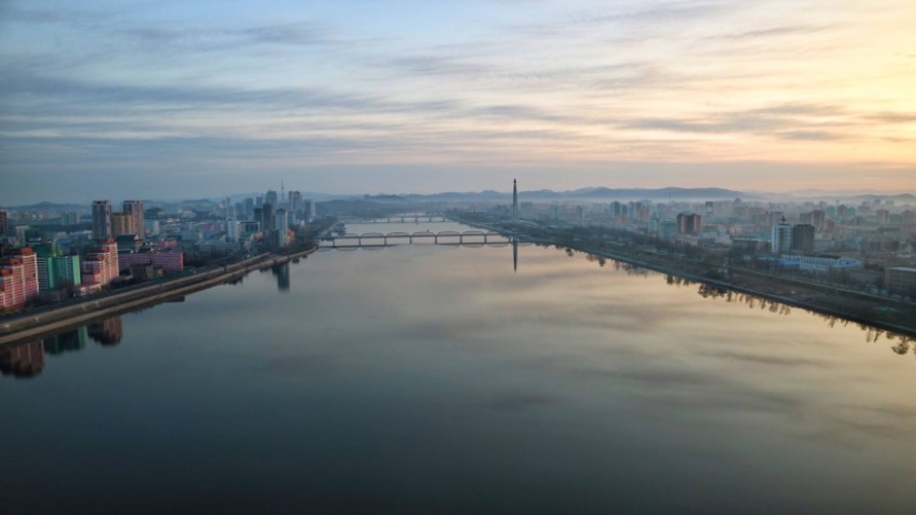 Fotógrafo de Singapur autorizado a tomar una vista panorámica de Corea del Norte