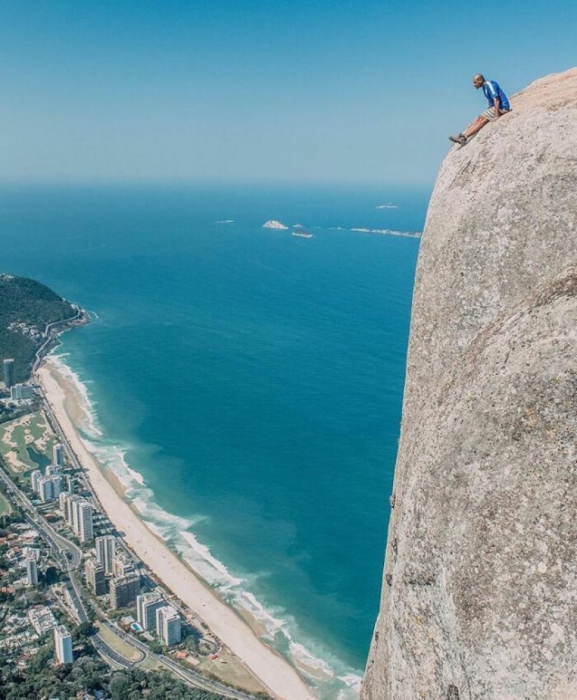 Fotos aterradoras de grandes alturas