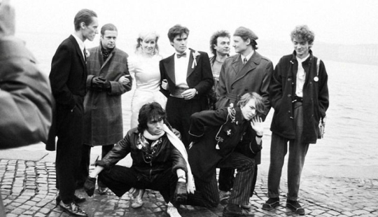 Fotos de boda de músicos de rock soviéticos