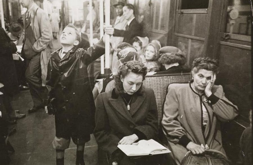 Fotos del metro de Nueva York de la década de 1940, tomadas por un joven Stanley Kubrick